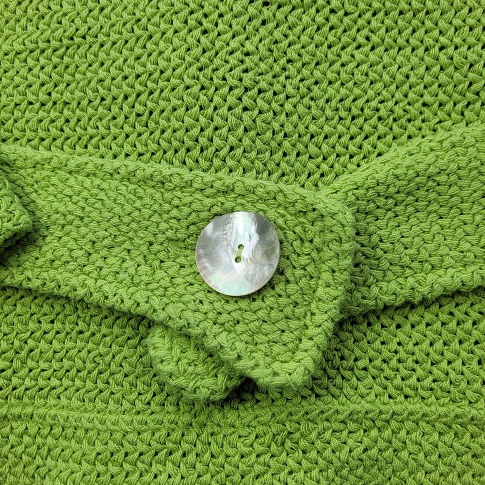 Spring Green Single Button Cardigan by Willow size Medium - Picture 11 of 11